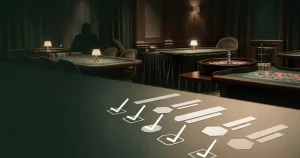 Conceptual live dealer casino table with a practical verification checklist