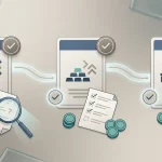 Public illustration of a three-step casino welcome offer timeline with verification markers